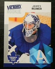 2009-10 Upper Deck Victory #336 James Reimer RC Rookie Maple Leafs